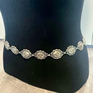 Metal Southwest style belt